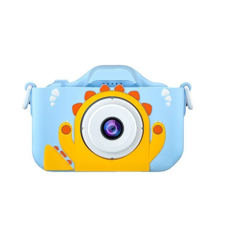 Kids Camera Video Recorder 2000 Pixel Cute Cartoon Digicam Children\'s Toys HD Dual Camera 600mAh Educational Toy For Girl Boy