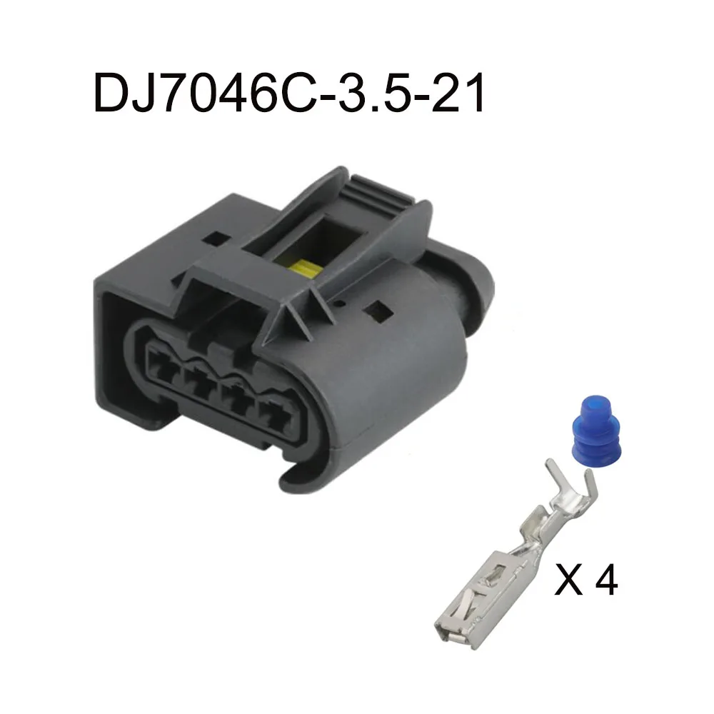 Imagem -06 - Conector Automático Impermeável com Selo Terminal Plugue Automotivo Soquete Masculino da Família Pinos Dj704503.511 21 100set