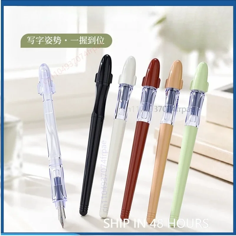 For PILOT 60R Kakuno Ergonomic Fountain Pen Hard Script Practice Hand Sketch Student Male Female Stationery WANCHER