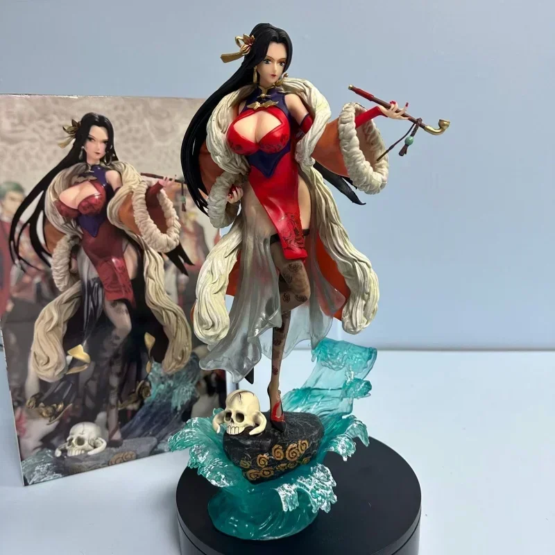 

Anime One Piece 35.5cm Boa Hancock Character Seven Martial Sea Sexy And Beautiful Girl Pvc Action Statue Collection Model Toy Gi