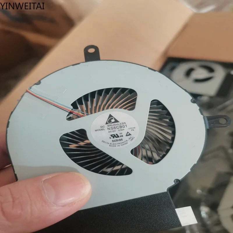 NS6CB01-16E18 DC12V 0.50A 4wire 4pin Fan For Surface Studio CPU Cooling Fan Surface Studio