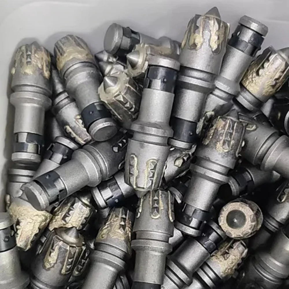 나선형 천공기 태양광 파일 드라이버 확장 내마모성 픽 총알 헤드의 발굴 및 수정