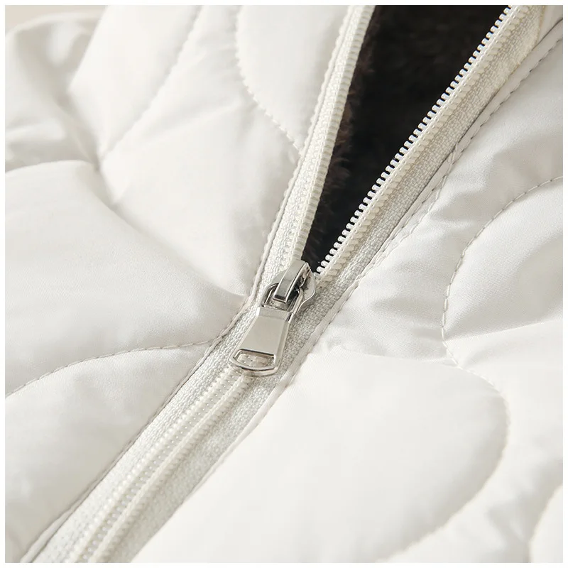 Neuer süßer Baby-Winteroverall mit Bärenohren und Kapuze, Kälteschutz-Skibekleidung, verdickte Baumwolle und Samt-Innenseite, Neugeborenen-Jumpsuit 0-2 Jahre – Detail 37