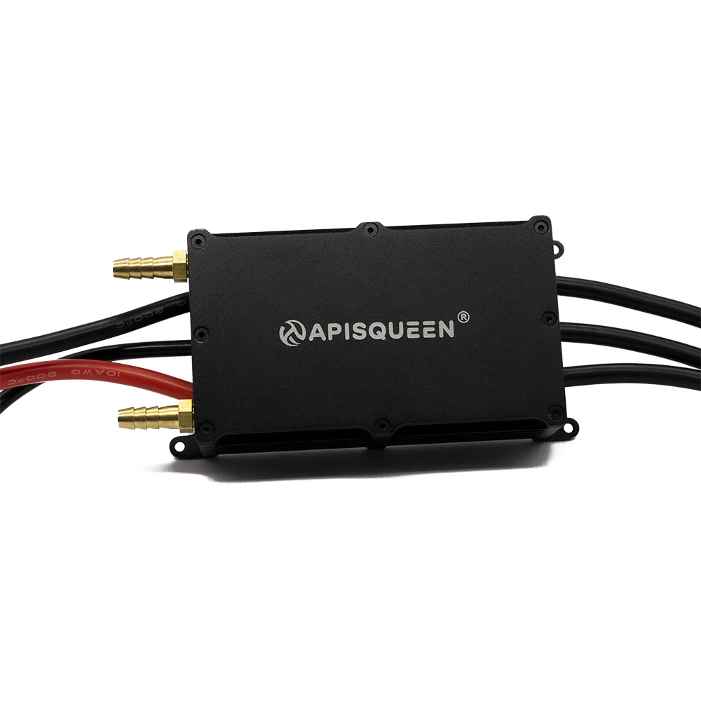 ApisQueen-CONTROLADOR DE VELOCIDAD eléctrico refrigerado por agua, dispositivo sin escobillas de alto voltaje, 16-60V, 130A/200A, ESC, para hidroláminas/barcos RC