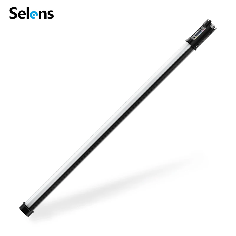 Selens 90cm 35in LED Photography Stick Light 38W 2500~8000K CRI 96 Rechargeable Bar Light for Studio Lighting Video Shooting