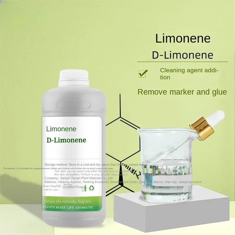 

1000ml Limonene D-Limonene Cleaning Agent Raw Material Waste Disposal Site Deodorization Water-soluble Limonene Degumming Water