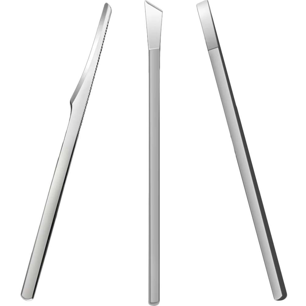 

3pcs Knife Set Stainless Steel Foot Scraper Dead Skin File Calloused Feet Toenail Care Tools Manicure Ingrown Nail