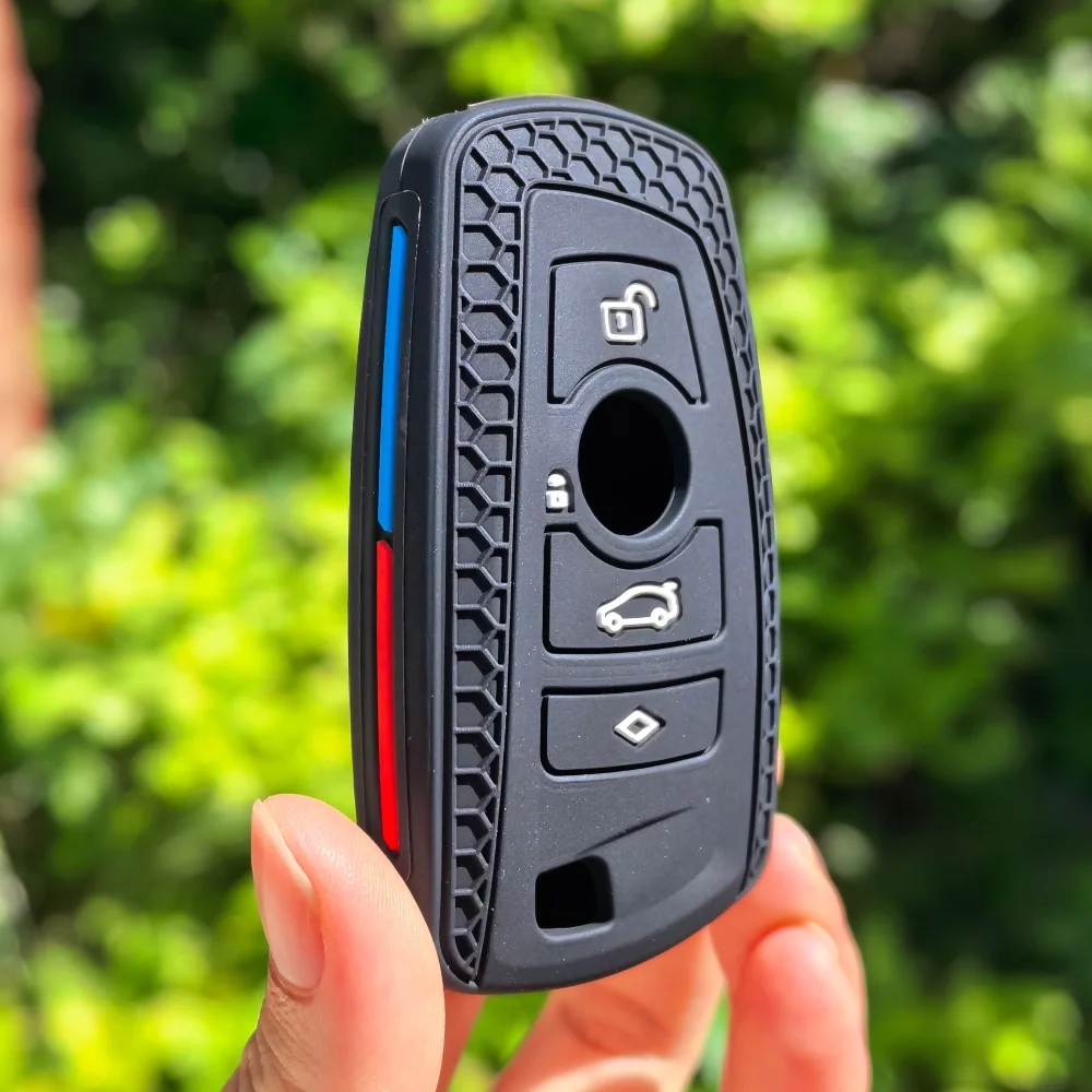 

Car Remote Key Case Cover Protect Shell Bag For BMW 3 4 5 Series 320i 530i 550i F20 F21 F30 F31 F25 F01 F02 X1 X3 X4 X5 X6