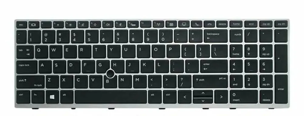 

Новая клавиатура с подсветкой (США) для HP ZBook 15U G5 G6 L17970-001 L12999-001 L17971-001