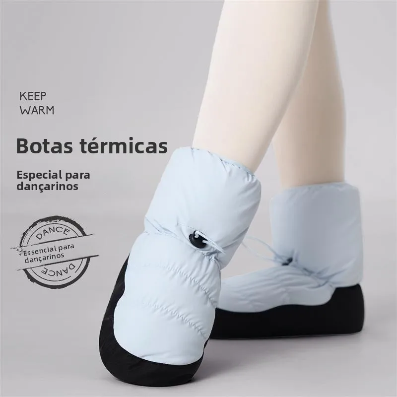 ballet-warm-boots-women's-autumn-winter-thickened-p-fur-dance-practice-warm-feet-cotton-shoes-new-style-dance-student-hot