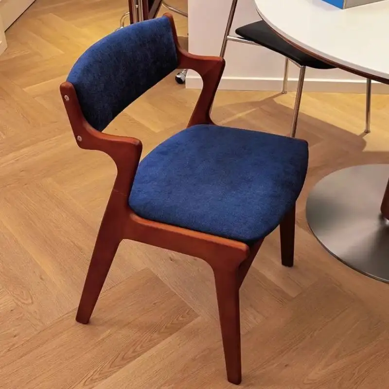 

Bistro Stylish Dining Chairs Cushion Modern Natural Drawer Vanity Table Bedroom Aesthetic Sillas Para Comedor Furniture