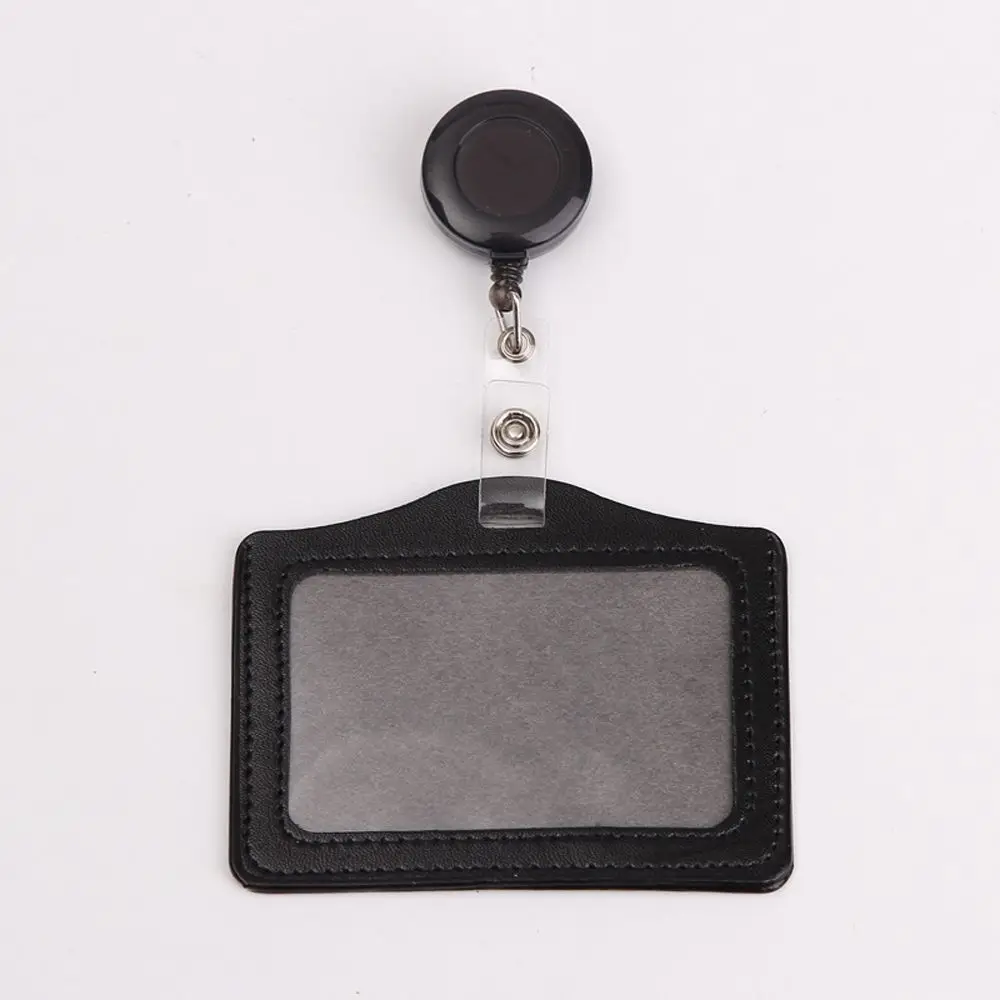 

Storage Case Card Badge Holder Work ID Card Transparent Card Cover Student Card Sleeves Bus Card Holder Credit Cards Protector