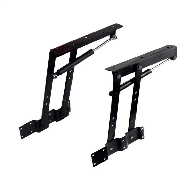 

2pcs Folding Lift up Top Coffee Table Lifting Frame Desk Mechanism Hardware Fitting Hinge Spring Standing Rack Hinges Bracket