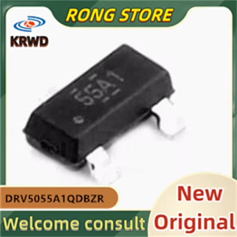 10-pecas-5--novo-e-original-chip-ic-sot23-5-drv5055a1qdbzr-drv5055a1qdb-drv5055a1q-drv5055-5055