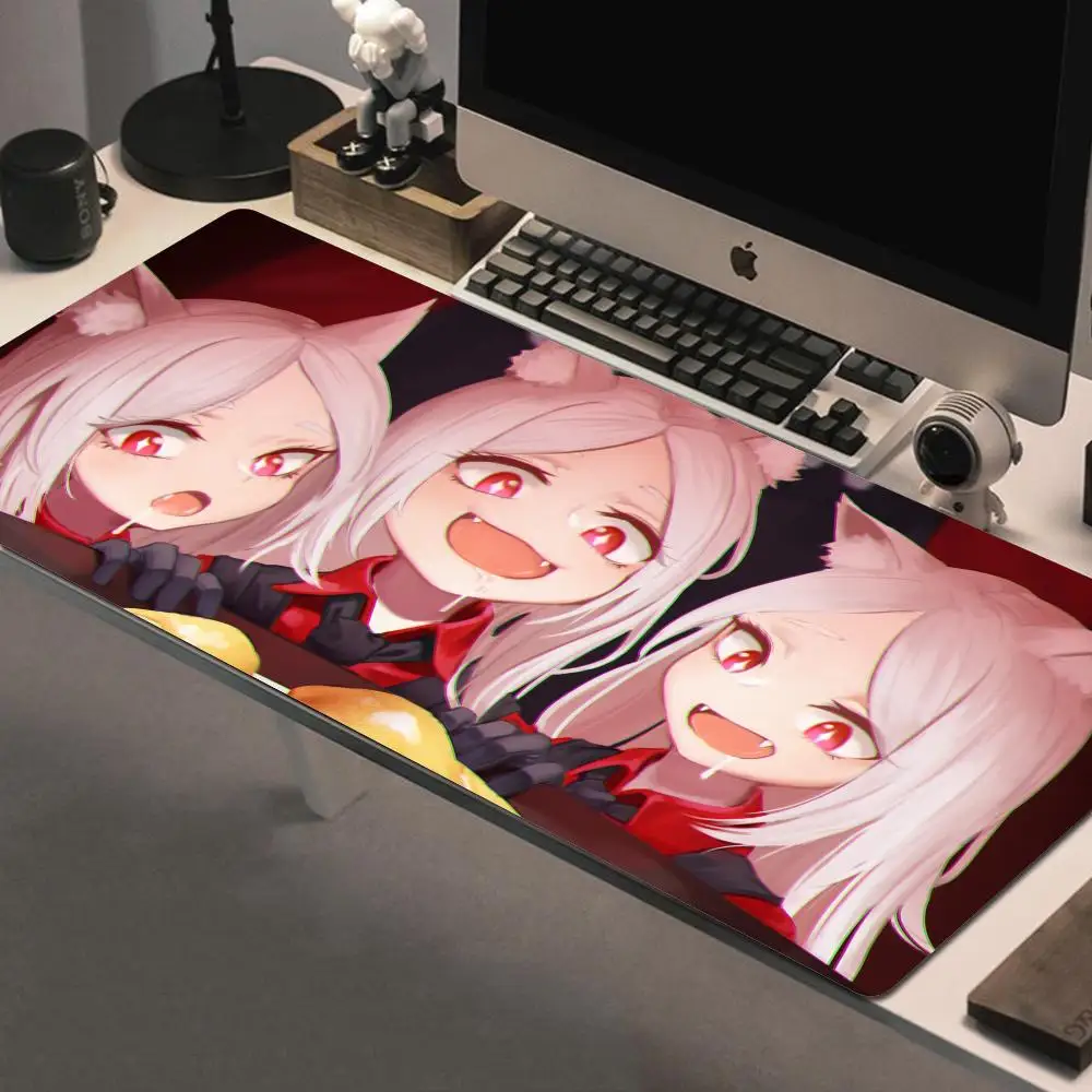 

Xxl Mousepad Speed Helltaker Mouse Pad Large Desk Protect Mat Pc Keyboard Gaming Mats Computer and Office Deskmat Game Playmat