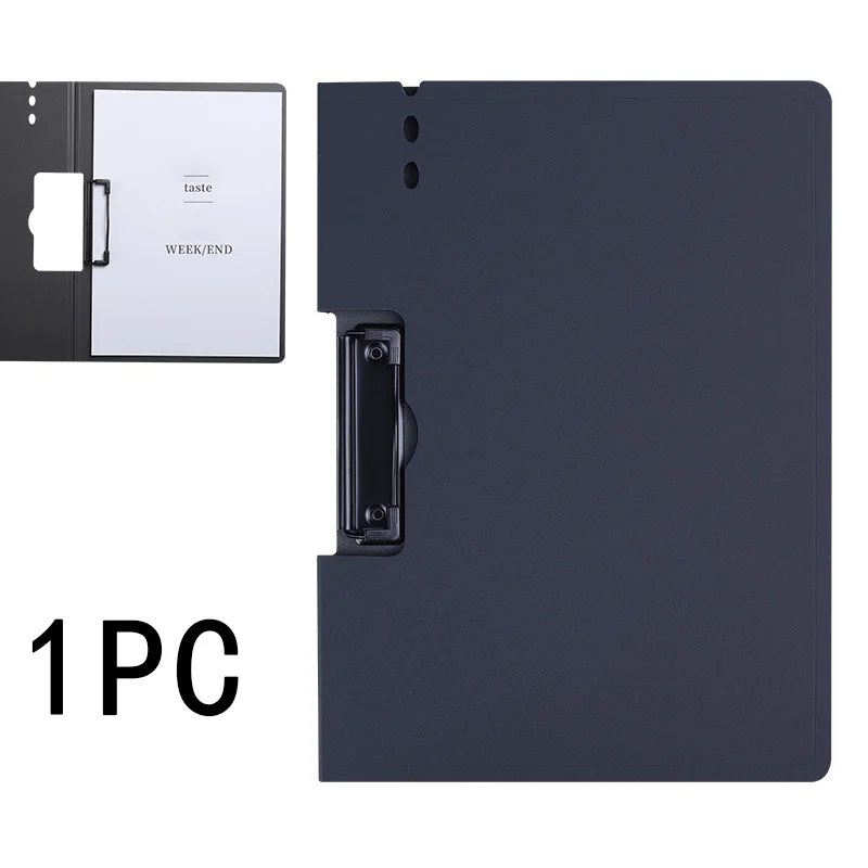 

Папка и буфер обмена формата А4 с обложкой: органайзер для документов для бизнеса, школы, канцелярских принадлежностей и офиса