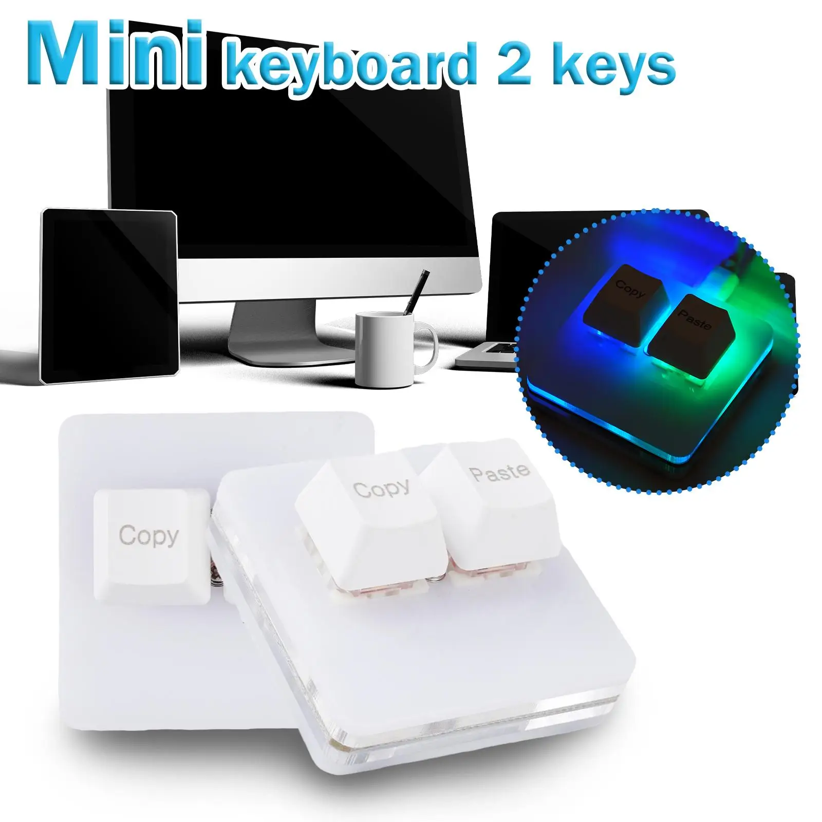 Rgb Usb Keypad 2-Ke…