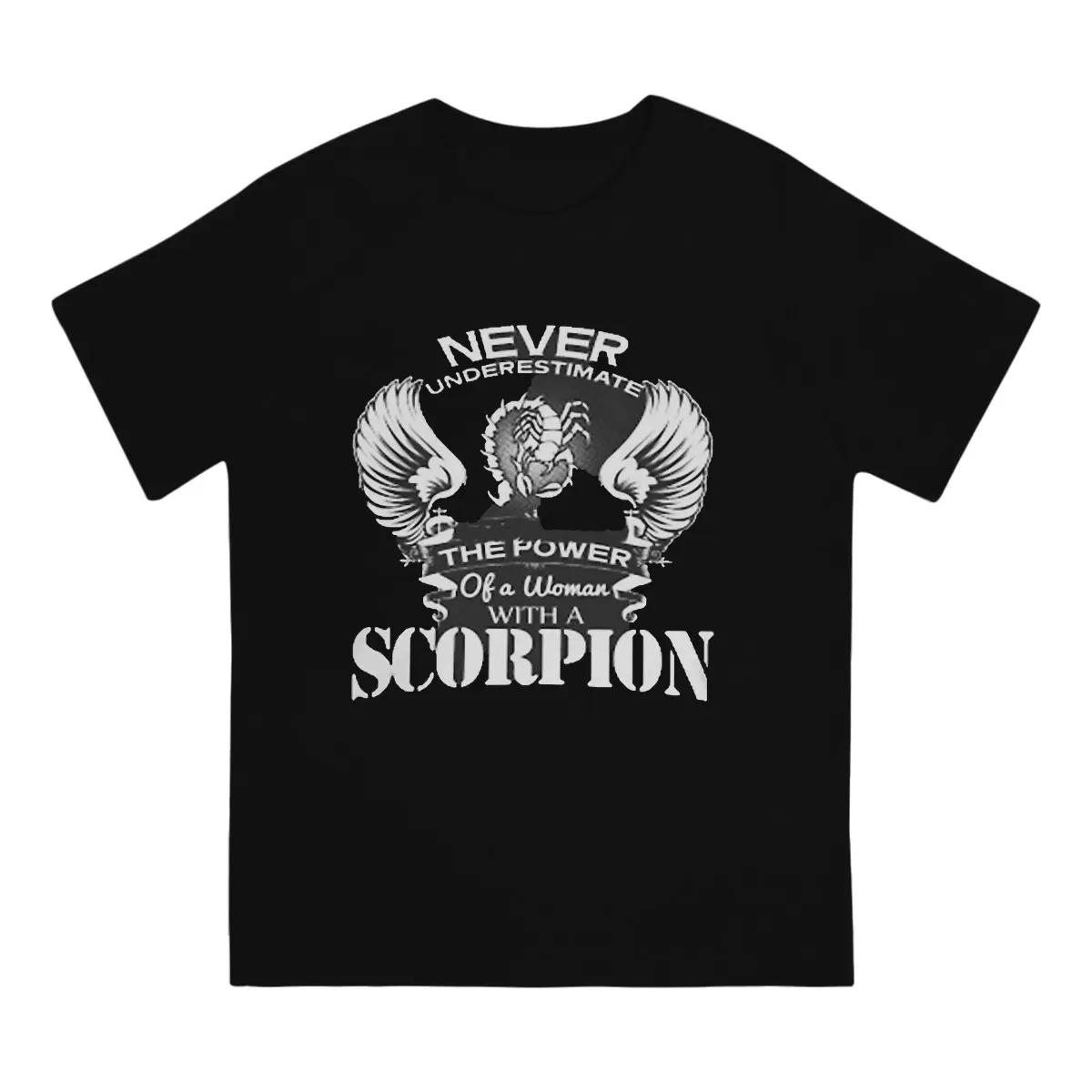 Never Underestimate German Band T-Shirt Men S-Scorpions Vintage Cotton Tees Crewneck Short Sleeve T Shirts Gift Idea Tops