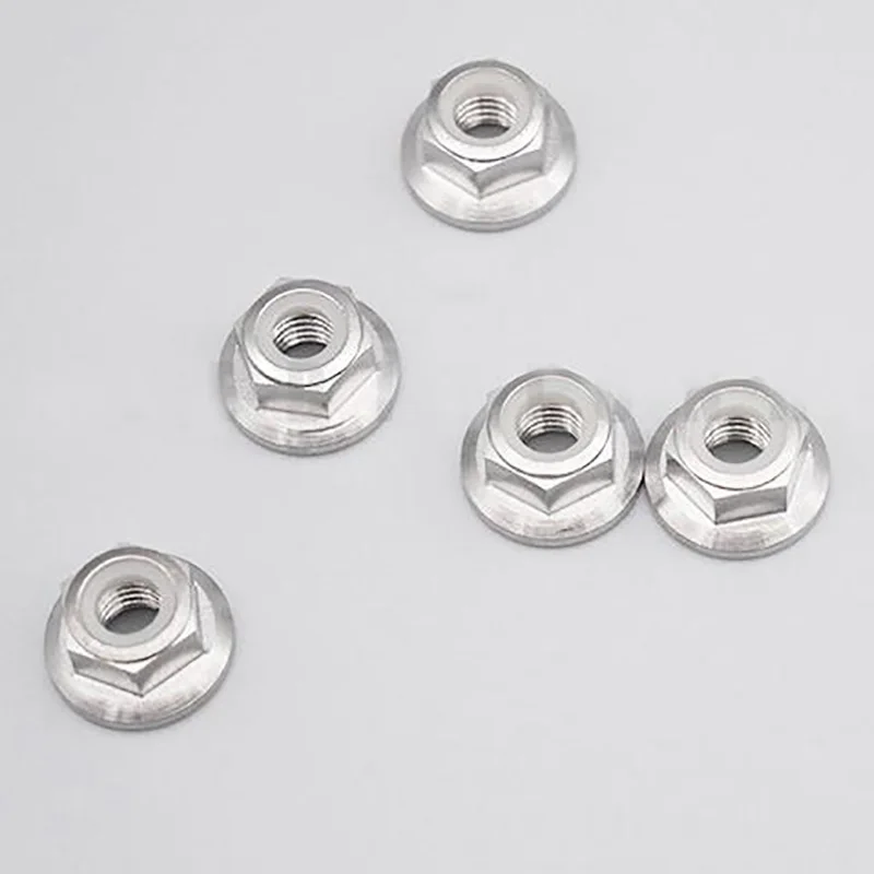

M5 M6 M7 M8 M10 M12 M14 Titanium Nyloc Nut Nylon Insert Locknut Grade 5