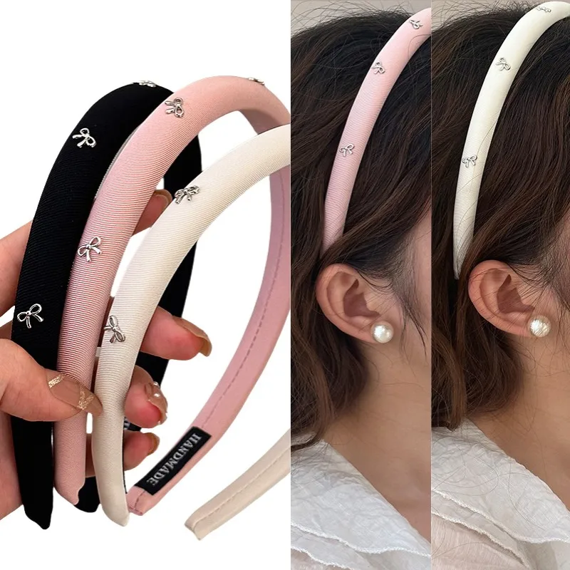 

1 шт. модные повязки на голову, аксессуары для волос для девочек и женщин, корейский бант, сказочные обручи, повязки на голову