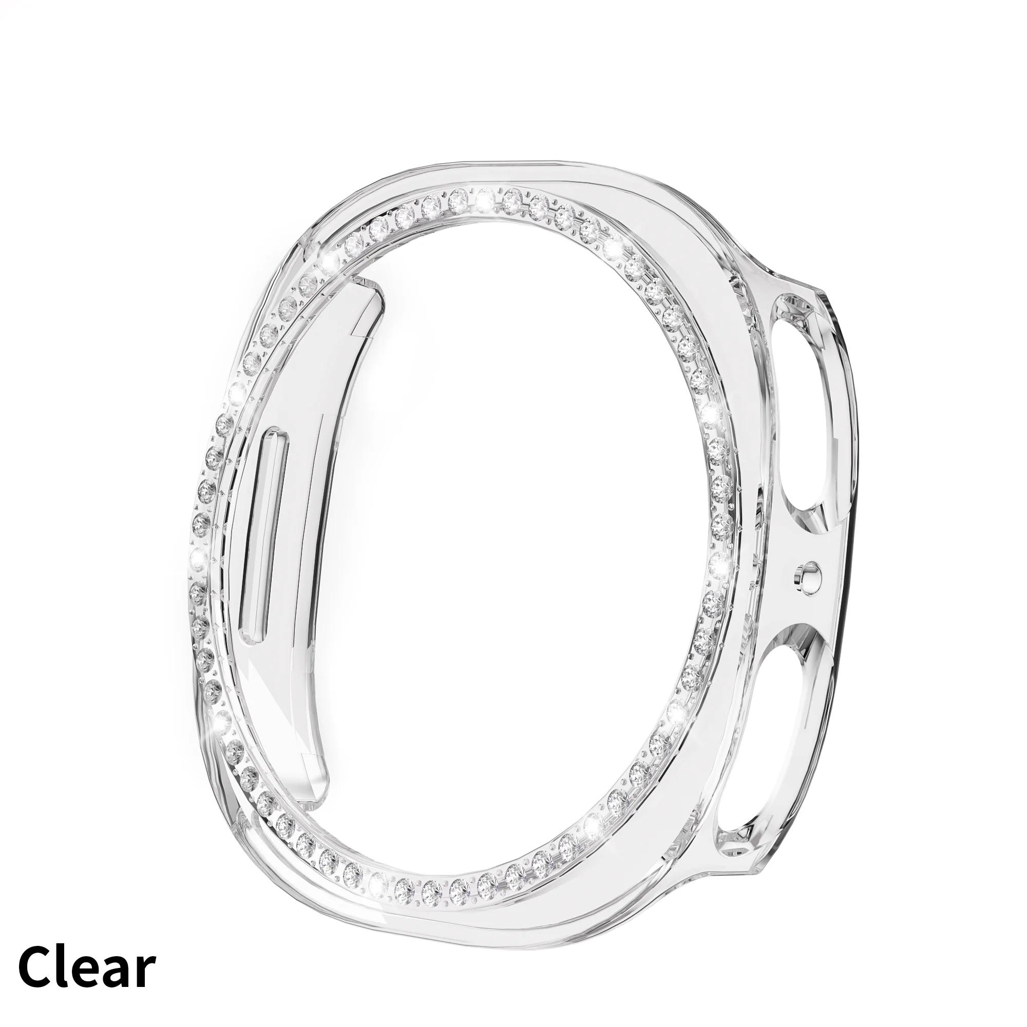

Suitable for Samsung watch8 watch protective case 40mm/44mm single row diamond hollow design watch protective cover