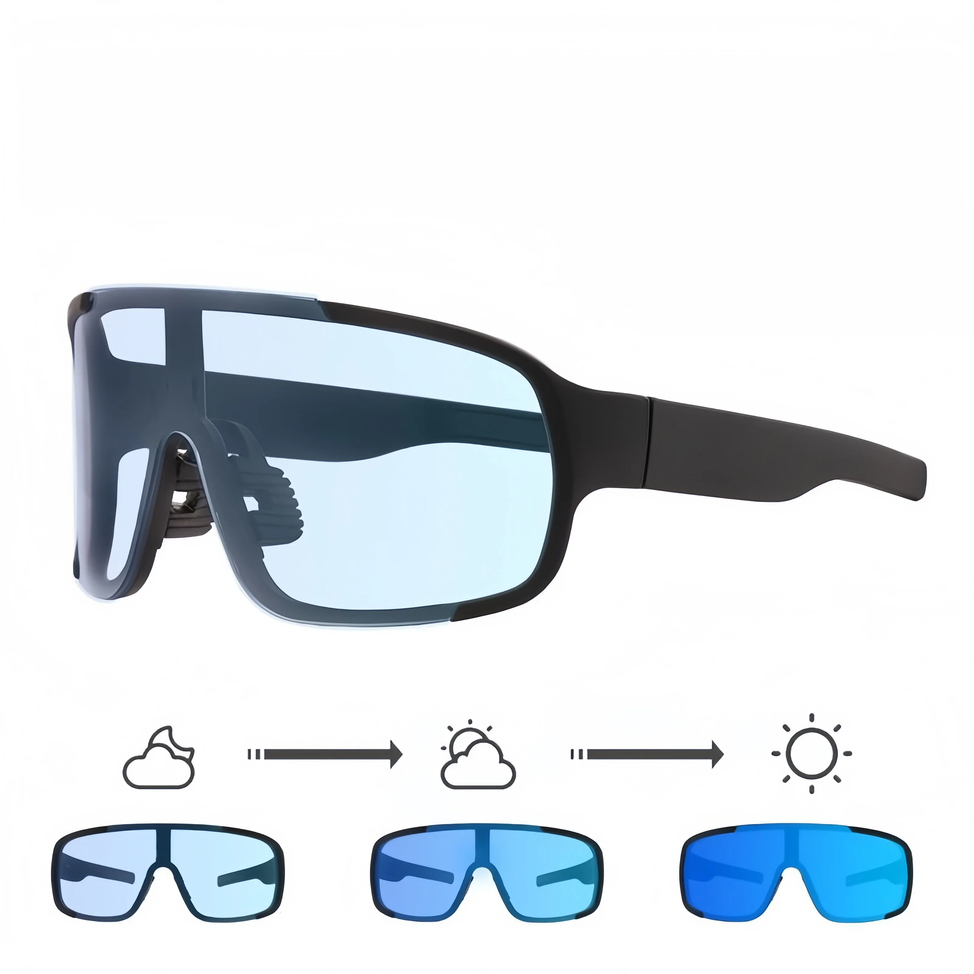 

Элитные велосипедные очки для горного и обычного велосипеда, спортивные солнцезащитные очки с высокой четкостью и антибликовым покрытием, унисекс, подарки