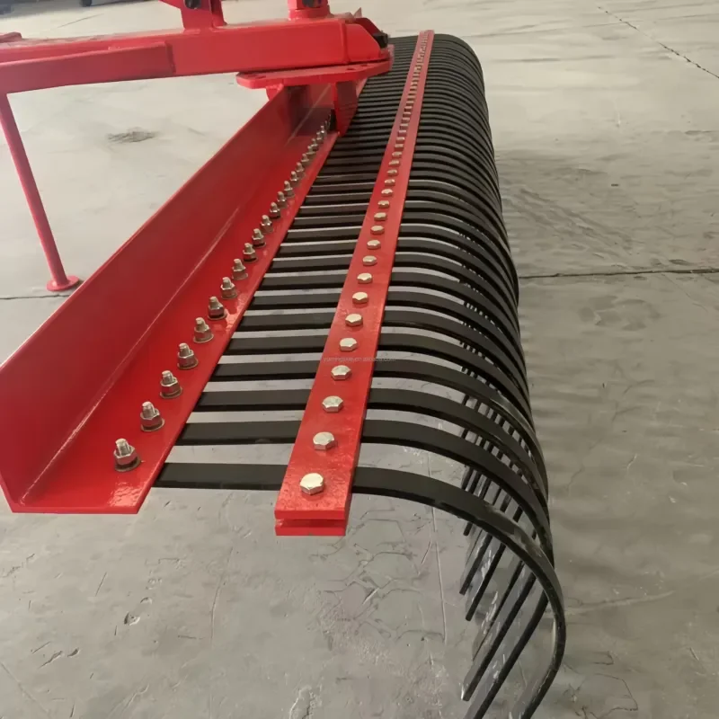 Three Point Hitch Landscape Rake for Farm Agricultural Use Basic Equipment for Efficient Crop Management