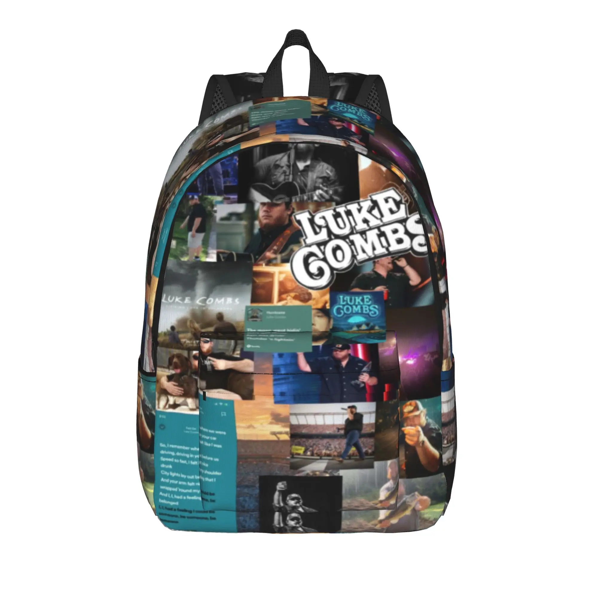 Lukes Combs tour 2026 Backpack for Men Women Teenage High School Business Daypack  Laptop Computer Shoulder Bag Gift