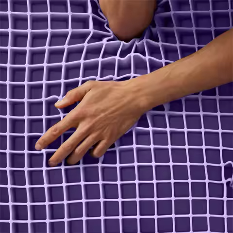 Mattress Silicone Gel Grid Mattress Topper