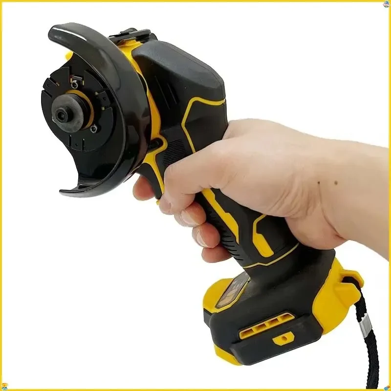 3 Inch Cordless Angle Grinder 16800RPM Brushless Motor High Power Cutting Grinding Polishing Tool for 18V/20V Battery