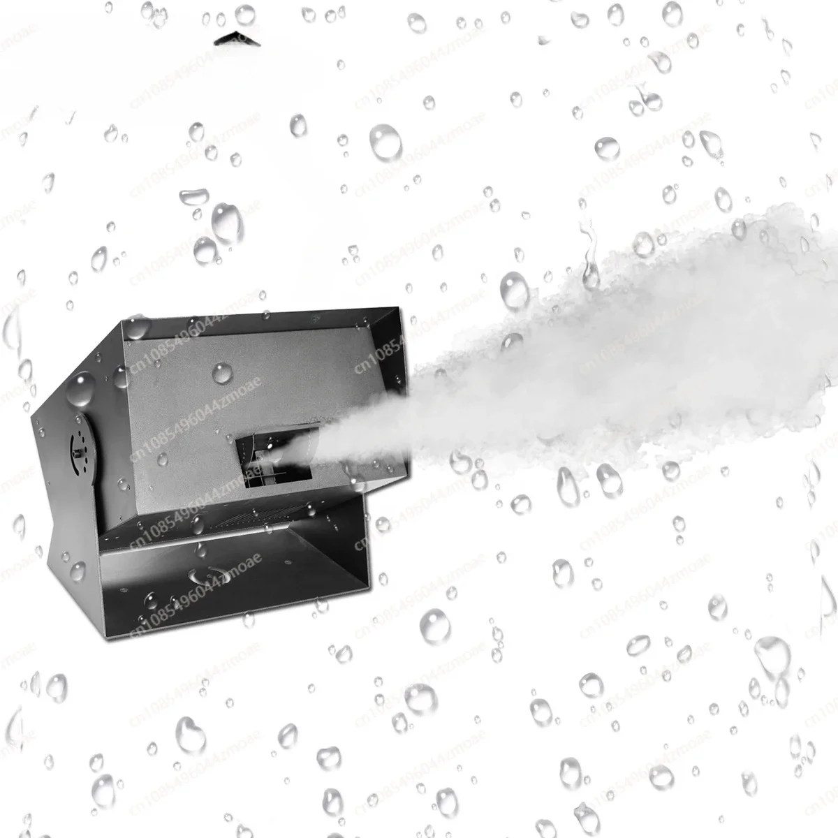 Rust-free Waterproof Housing Showerproof Haze Machine with 1.5m Power Leads DMX Mist Fog Effect Machine for Large Concert