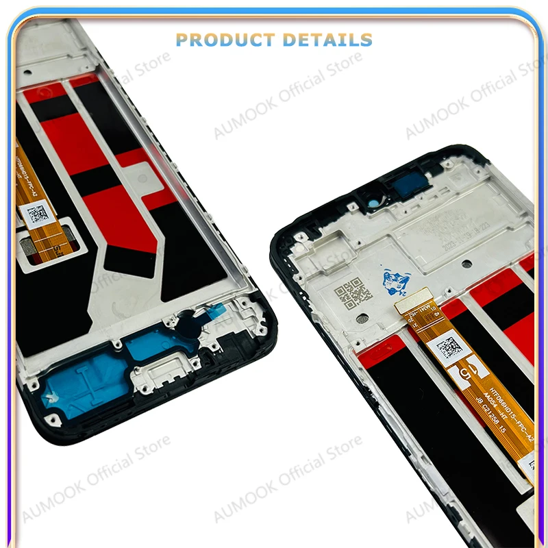 Ekran LCD IPS 6,56 cala do Oppo A18 CPH2591 A38 CPH2579 Wyświetlacz LCD Ekran Dotykowy Digitizer Zestaw Naprawczy Wymiana LCD Telefonu — zdjęcie produktu 6