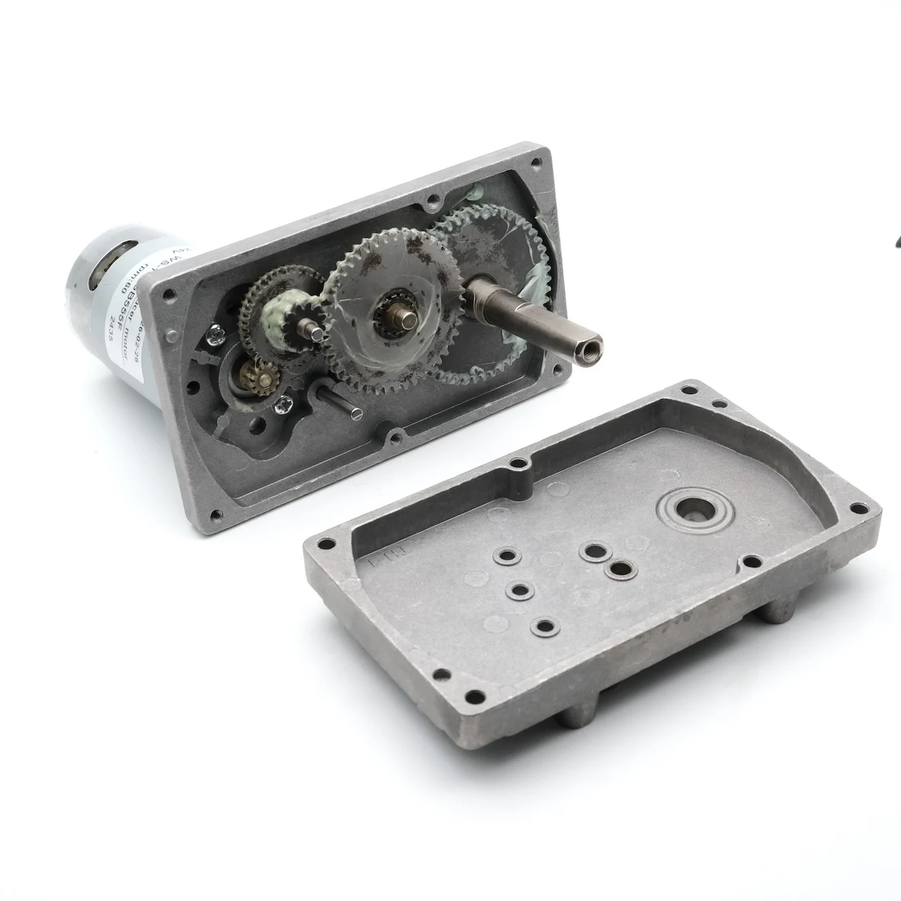 Industrial Automation Control Motor Remote Control Curtain BBQ Automatic Door Lock Carbon Brush Metal WS-555 DC Reduction Motor