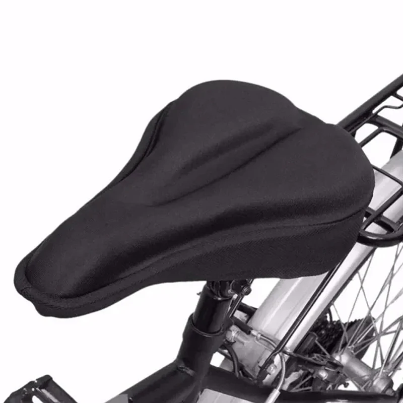 Bicycle Seat Breathable Bicycle Saddle Seat Cover Comfortable Sponge Seat Mountain Bike Cycling Cushion Cover