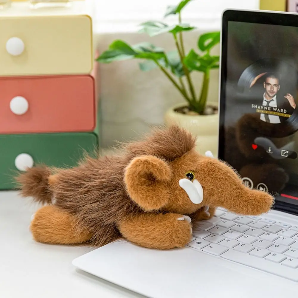 

Simulation Elephant Simulation Mammoth Plush Toys Stuffed Animal Plush Realistic Mammoth Stuffed Toy Soft PP Cotton