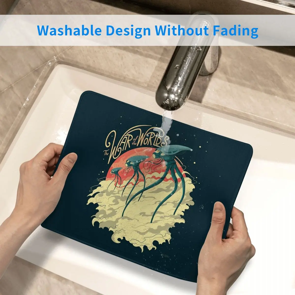 لوحة ماوس War of the Worlds، لوحة مفاتيح الكمبيوتر، حصيرة الماوس، ألعاب الكمبيوتر المحمول، حصيرة مكتبية، ملحقات المكتب، مفارش الطاولة