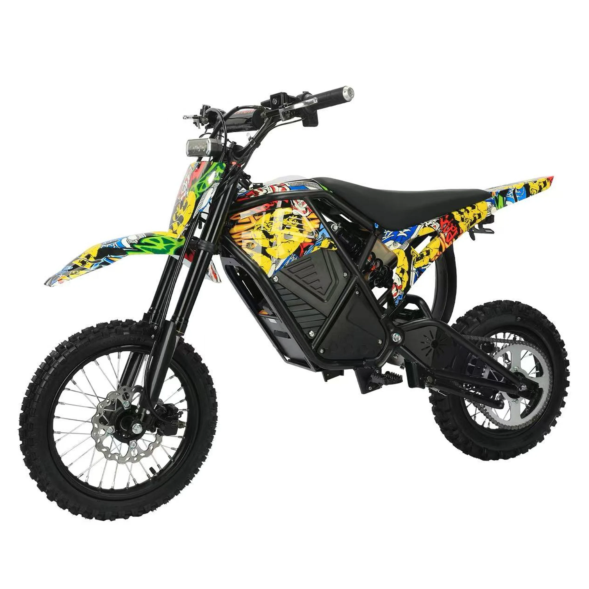 

Электрический мотоцикл для подростков и взрослых, пиковая мощность 3000 Вт, максимальная скорость 38 миль/ч, запас хода 90 миль, аккумулятор 48В 23Ач