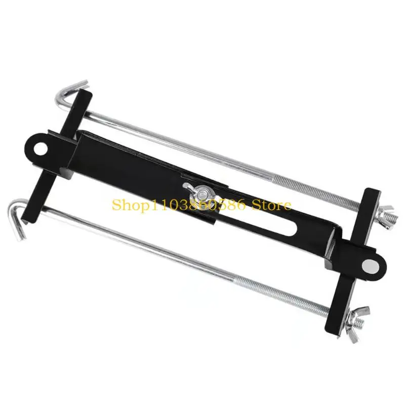 

242A Automobile Batteries Hold Down Bolts Auto Battery Tie Down Mount Rods Battery Hold Down Bolts J Hook Fixed Rods