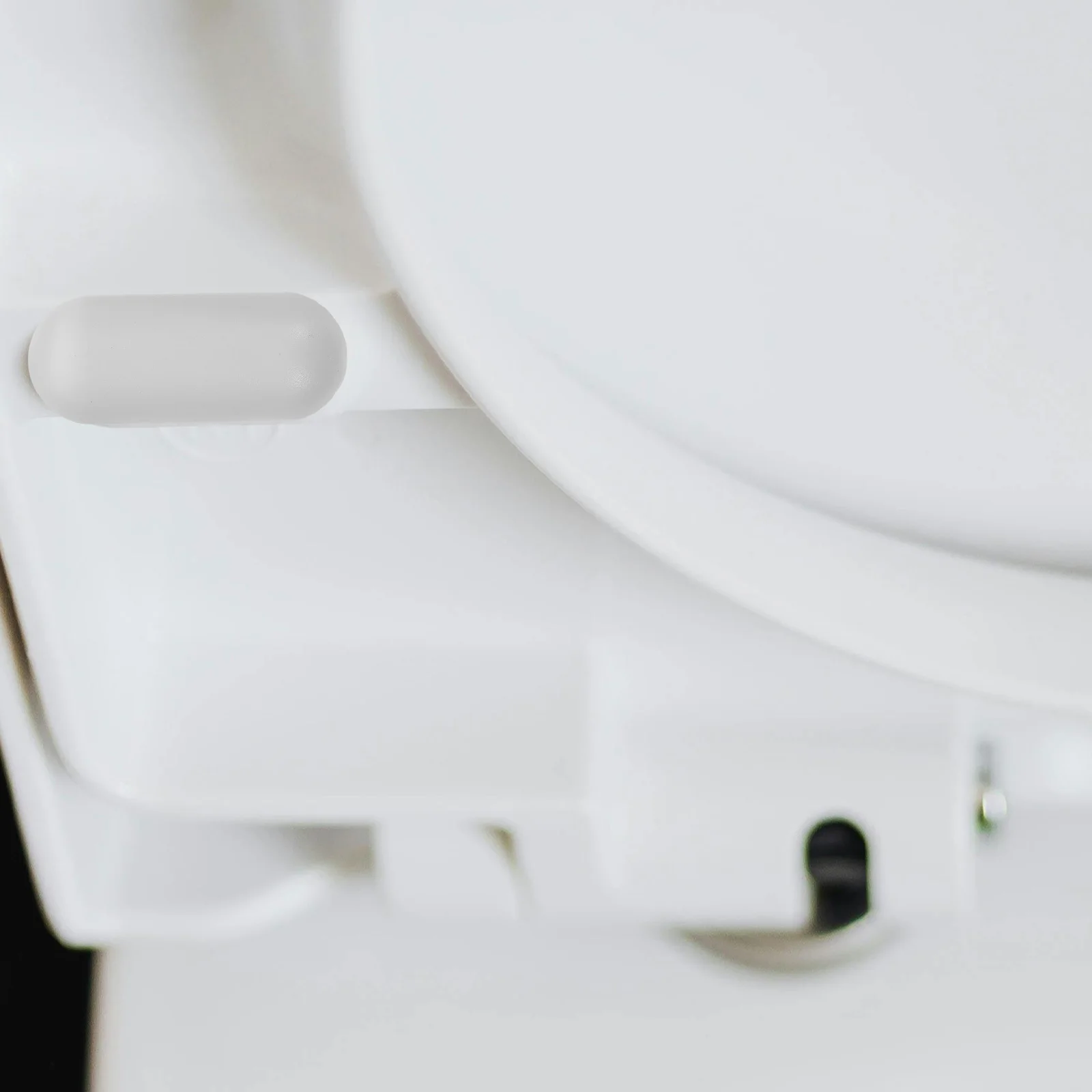 

4pcs Toilet Seat Bumper Plastic Antislip Gasket For Toilet Seat Lifter Cushioning Pad Protection Buffer Spacer Grey