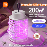 Xiaomi Electric Shock LED Mosquito Killer Lamp Indoor USB Rechargeable Portable Electric Fly Trap Mute Anti Mosquito Lamp