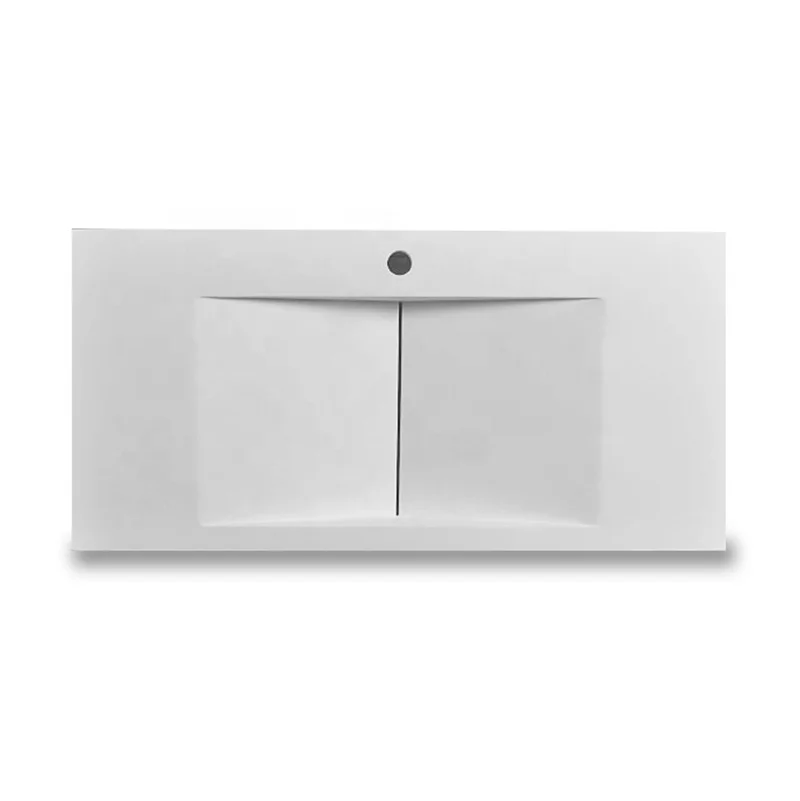 

Solid Surface Basin Wash Sink Best Selling Wall-hung Resin Artificial Stone 1 Piece Graphic Design Modern 3 Years