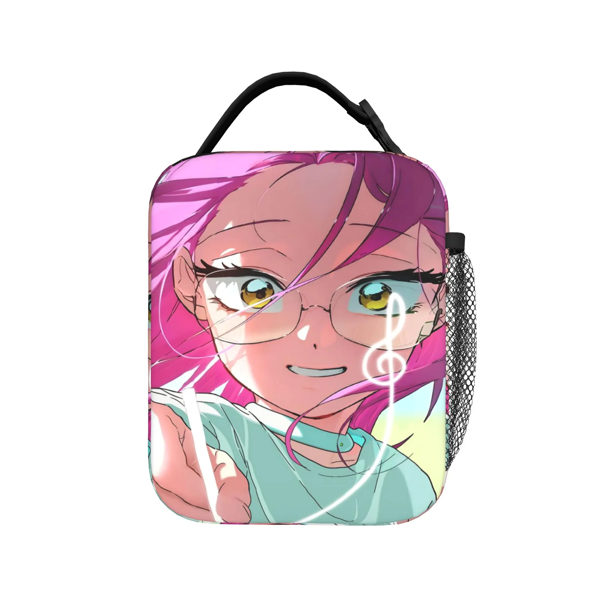 

Термосумка для обедов Mizi Notes Alien Stage Anime: милый мультяшный контейнер для еды, термосумка-тоут, ланч-бокс для офиса, сумка для еды