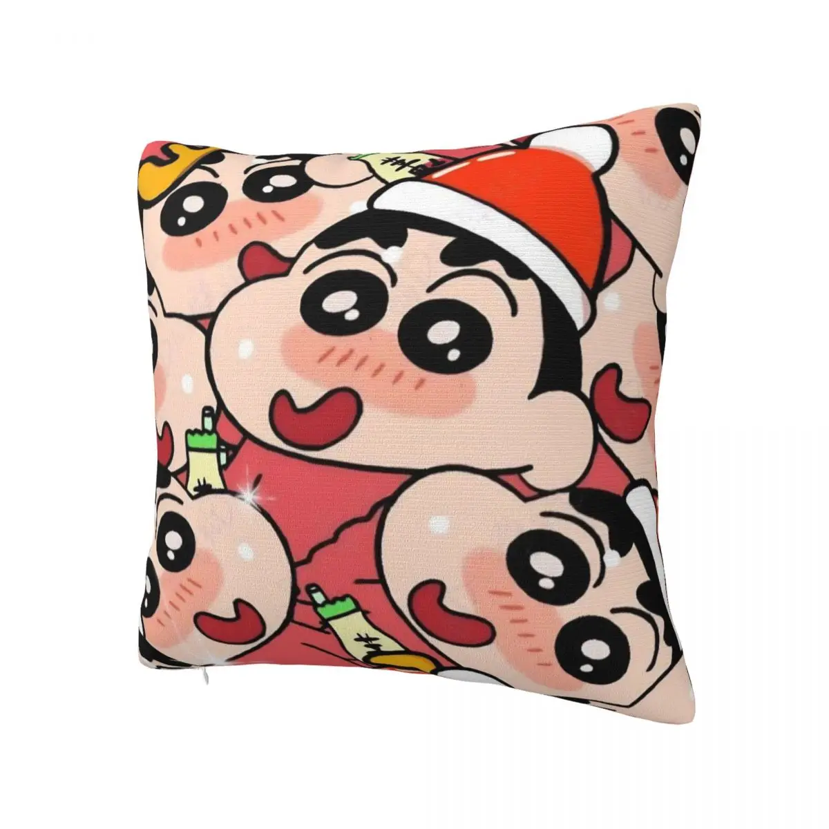 Crayon Shin-chans Pillow Case Funny Pillow Cover Soft Graphic Cushion Cover Pillowcases For Sofa Home Decoration