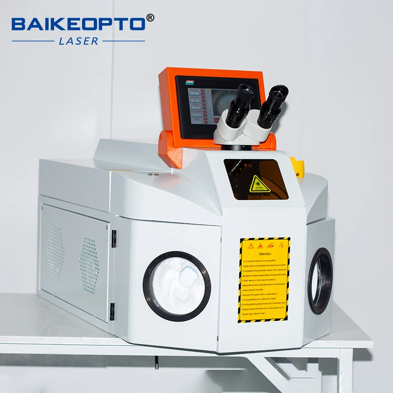 رخيصة الثمن 200W YAG بقعة آلة لحام المجوهرات بالليزر لمعدات الذهب والفضة #3