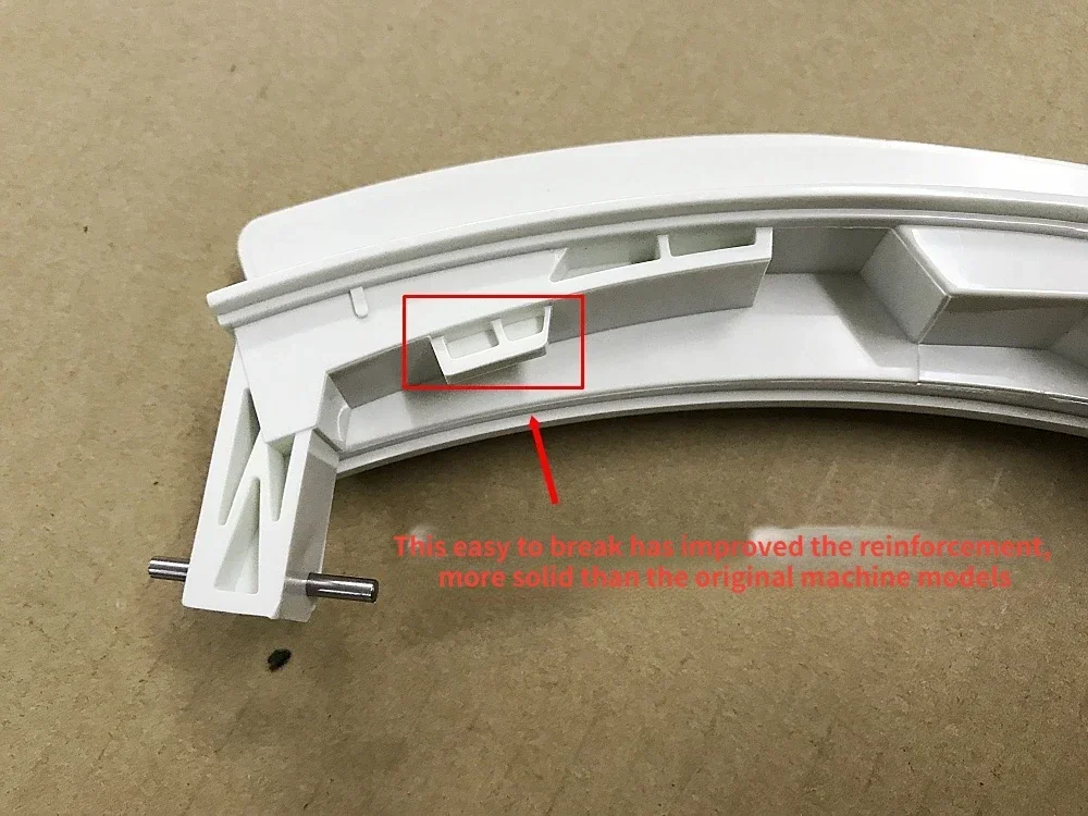 1PCS 9000331939 Suitable for Siemens drum washing machine XQG56-10M368/WS10M368TI door handle Door pull