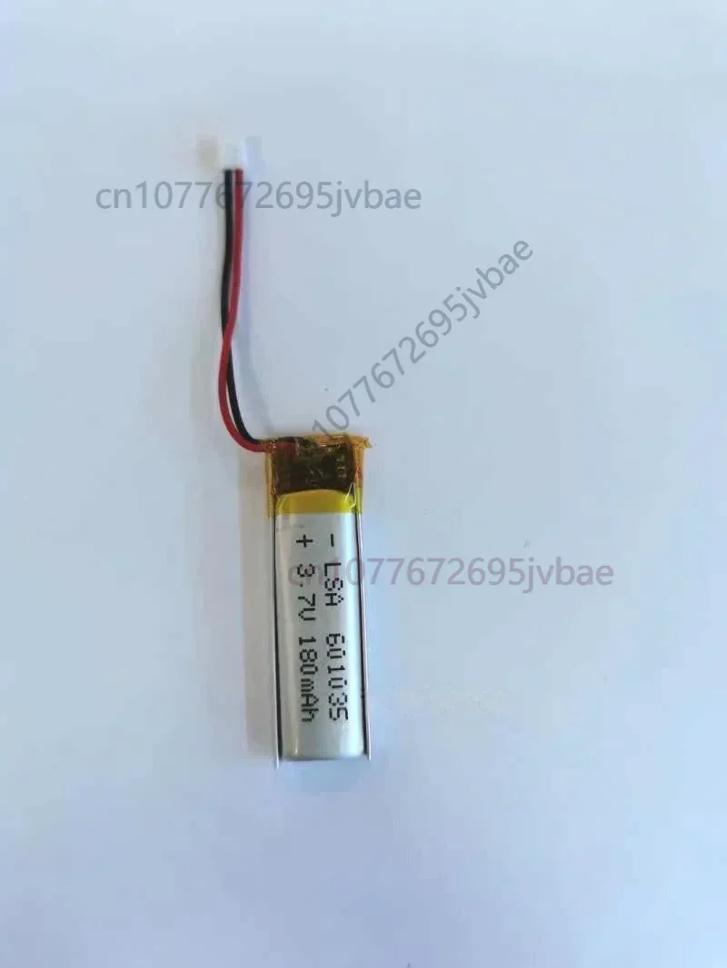 Rechargeable Li-Po Cell 601235 601035 3.7V 200mAh for Smart Wearable, Voice Recorder, Bluetooth Headset, Selfie Stick
