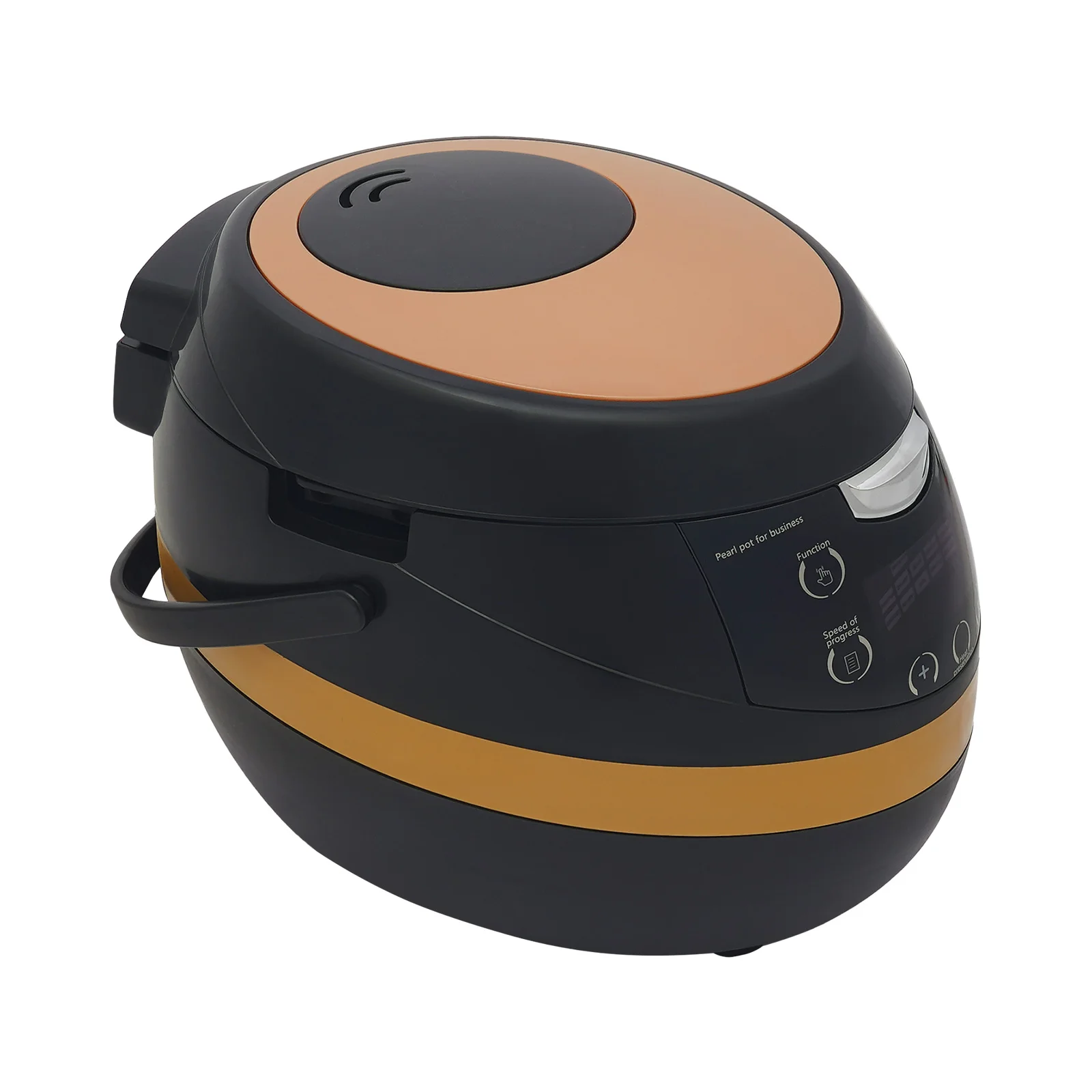 8L Electric Pearl Cooker, Commercial Tapioca Pearl Cooker, 0-12H Timer & Keep Warm for Bubble Tea Shop, US Plug
