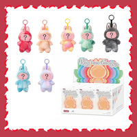 Premium Plush Keychain 2025 Big Burst Vinyl Face Series Soft Toy Bizarre Gift Pendant Key Ring
