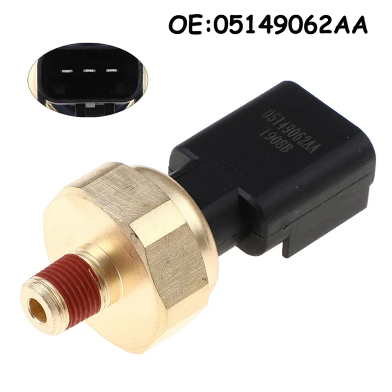 3X Sensor de presión de aceite de motor Mopar se adapta a Jeep Grand Cherokee 2007 3.0L-V6 05149065AA