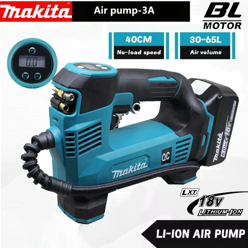 pompe-a-air-portable-makita-18v-batterie-lithium-ion-gonfleur-sans-fil-pour-pneus-de-voiture-pompe-electrique-pour-moto